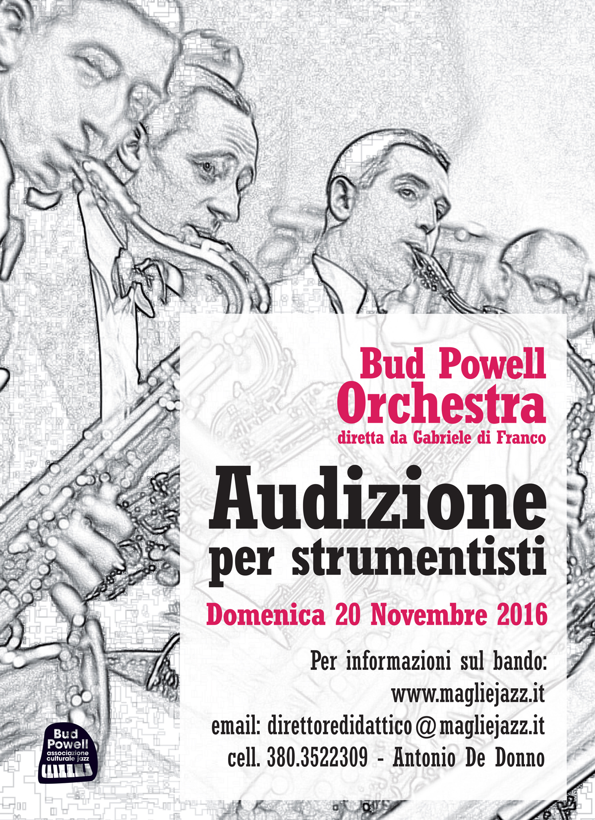 AUDIZIONE BUD POWELL ORCHESTRA