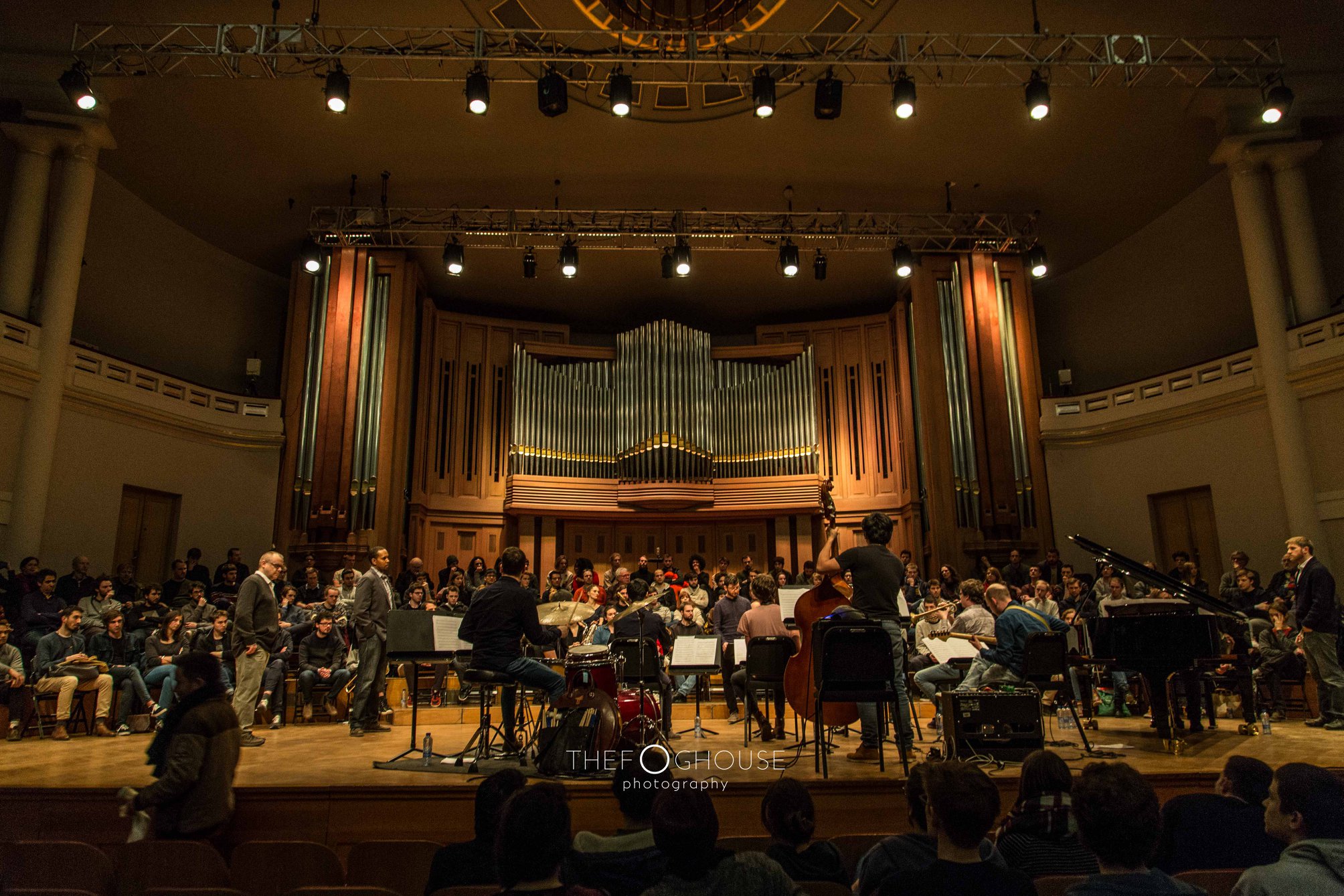 Lincoln Jazz Orchestra live Coaching at Bozar