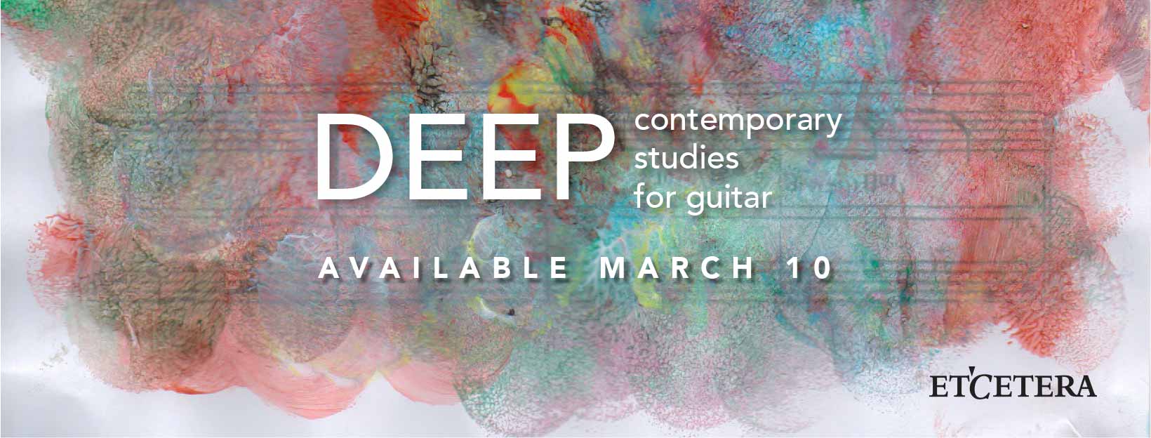 Deep _ contemporary studies for guitar